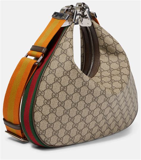 gucci bag top|Gucci attache large shoulder bag.